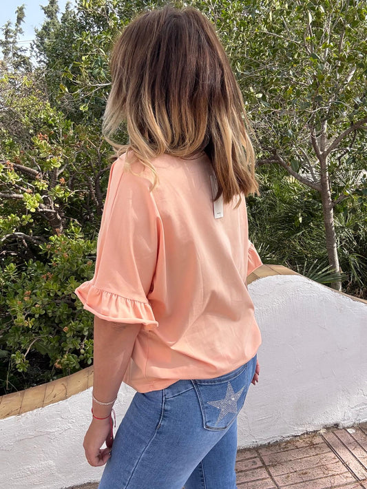 Camiseta coral