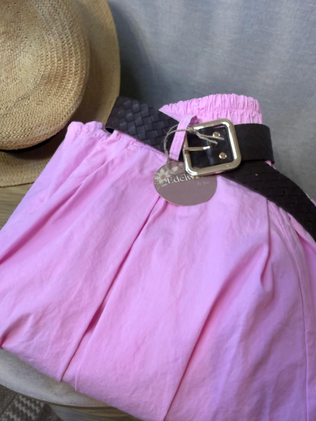 pantalon palazzo pink