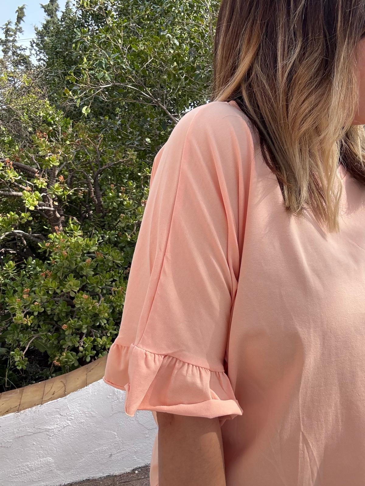 Camiseta coral