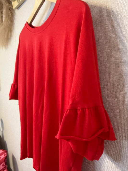 Camiseta rojo cherry🍒