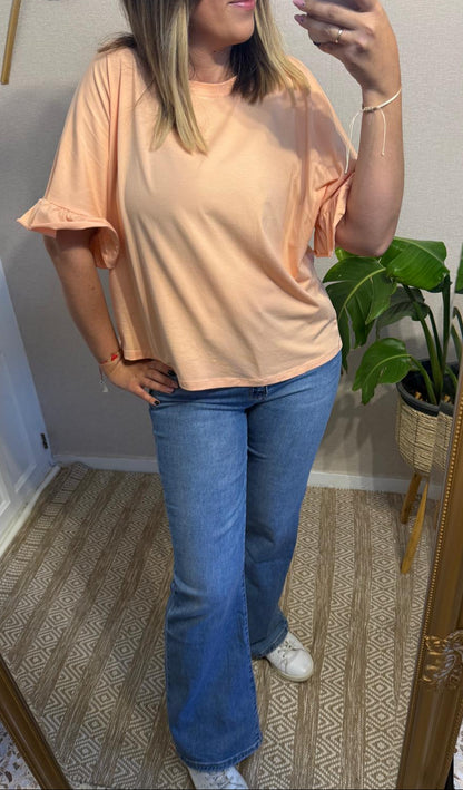 Camiseta coral